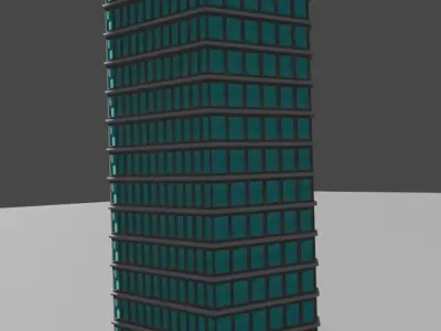 building 3D MODEL Free 3D model purchase