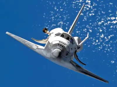 Spacecraft 3D model get
