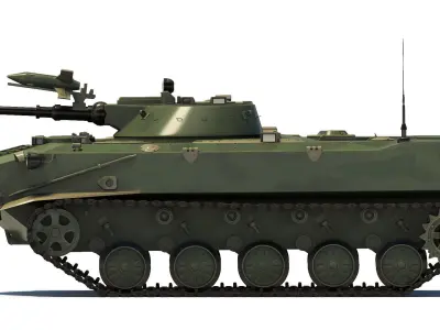 BMD-1 1970 3D model