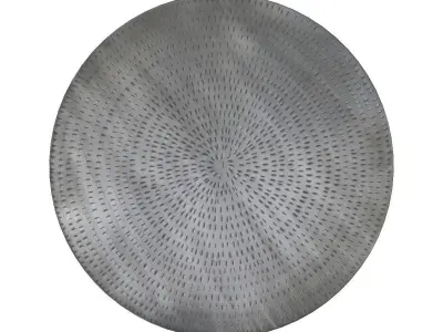 Conga Coffee Table Antique Zinc 3D model