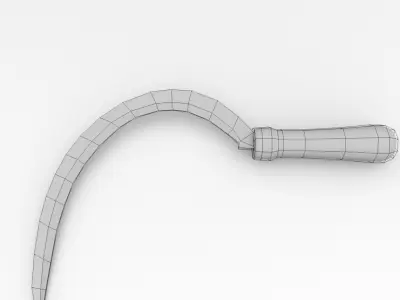 Sickle knife 3D model
