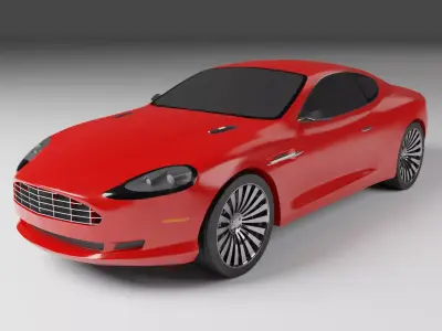 Sports Car Free 3D model by ralphiex from CGTrader