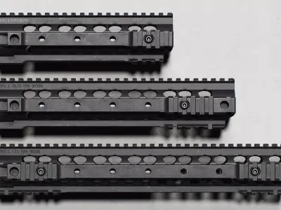 KAC - AR-15 - URX 3 - Replica Low-poly 3D model