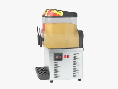 Slush Machine Low-poly 3D model