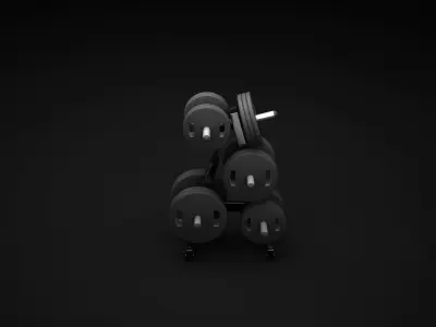 Plate Tree 3D model