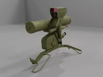 AT-4 Spigot Free 3D model