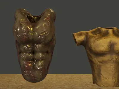 Antic Assets Pack  Free low-poly 3D model