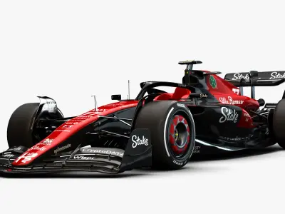 F1 Alfa Romeo C43 Season 2023 3D model
