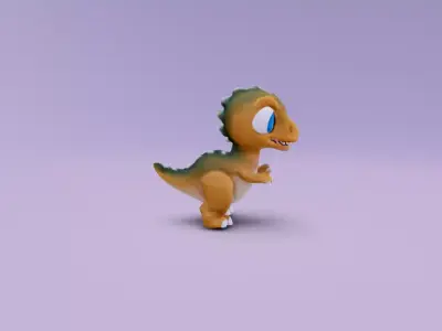 dinosaur 3D model shop