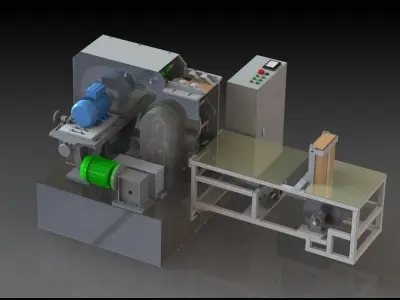 Wood Slat Cutting Free 3D model