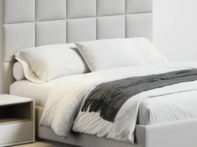 Bardo Bed 3D model