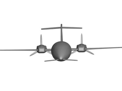 Piaggio P 180 Avanti 3D model
