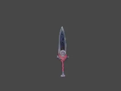 Zeloeman Sword A 31 Low-poly 3D model