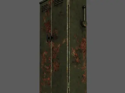 Electric Box Free low-poly 3D model
