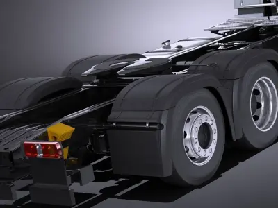 Mercedes Antos Double wheels 2016 3D model