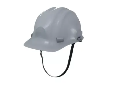 Safety Helmet Low-poly 3D model order