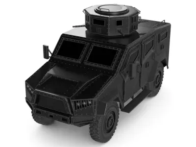 Military JLTV 3D model by OK3D