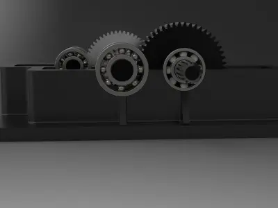 Reduction GearBox 3D model