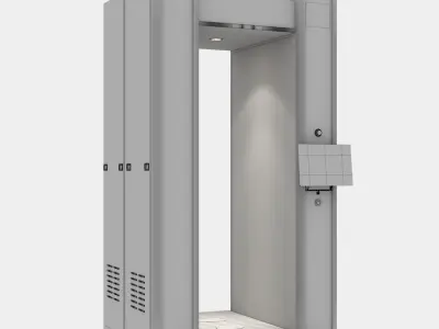 Human Body Inspection System MW1000AA  3D model