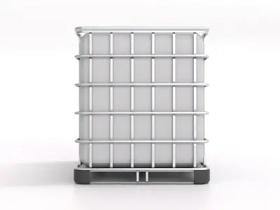 IBC Container Low-poly 3D model purchase