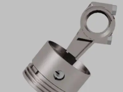Piston Free 3D model from CGTrader