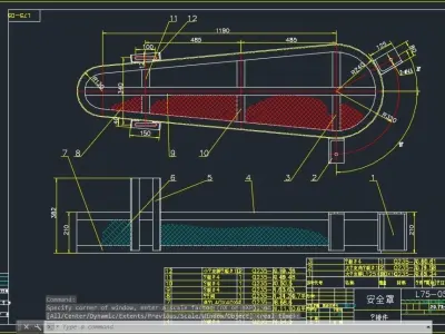 PCL750-4 VERTICAL CRUSHER COMPLETE DRAWING 3D model