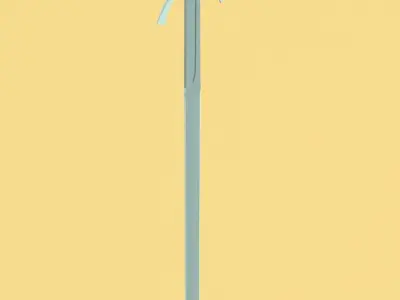 Low Poly Sword - Two Handed Low-poly 3D model