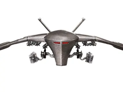 Killer Drone Low-poly 3D model