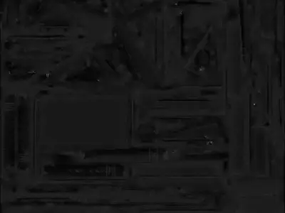 Vintage Leather Book Stack 3D Model  Antique Library Prop Low-poly 3D model