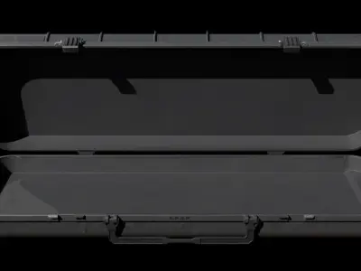 Large weapon case Low-poly 3D model