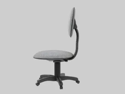 Old Computer Chair Free 3D model