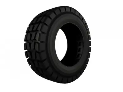 Heavy Vehicle Tire 3D model