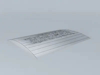 My Famous Quote  Free 3D model