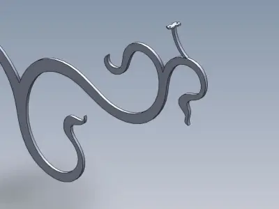 Flower arch  3D model
