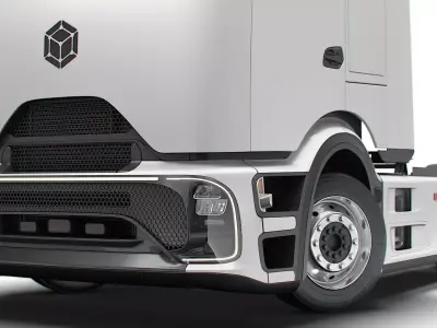 Generic Heavy Truck 4x2 2026 3D model