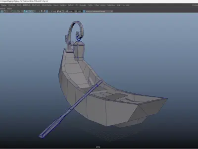 Cartoon Boat Pack - Rigged Ships and Boats Animation Low-poly 3D model