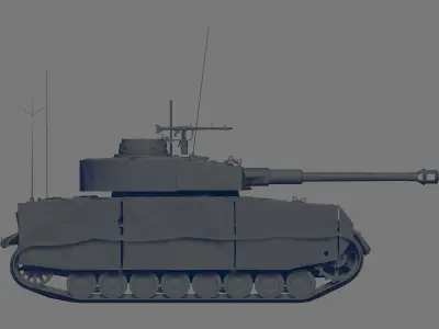 Pz Bef Wg IV J 3D model