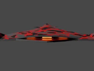 XS-83 Custom Space Fighter Free 3D model