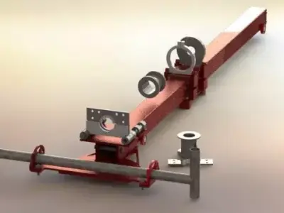 Drill rig Free 3D model