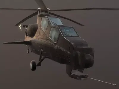 CAIC Z-10 Low-poly 3D model