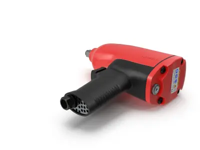 Drive Heavy Duty Impact Wrench MG725 Low-poly 3D model