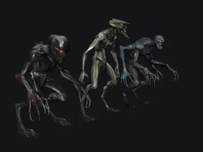 Monster Creature                  3D model purchase