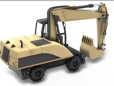 Vehicle - heavy equipment 03 3D model