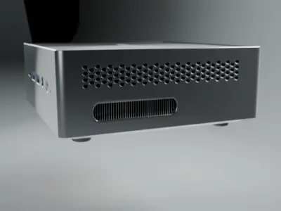 computer 3D model