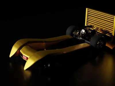 Hotwheels car Free low-poly 3D model
