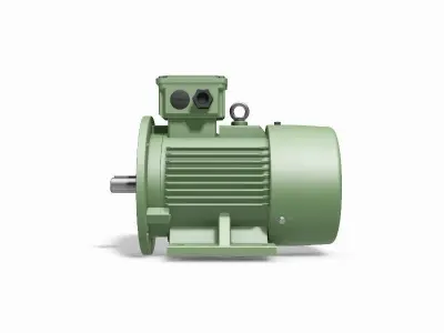 112M B35 Top IEC electric motor 3D model