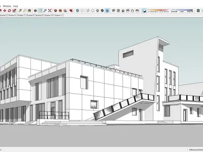 Sketchup Building 261 3D model