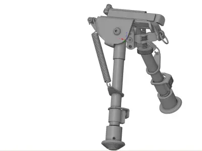 Harris 1A2-BR Bipod 3D model
