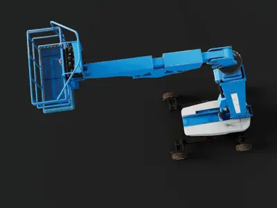 Telescopic Boom Lift 3D model