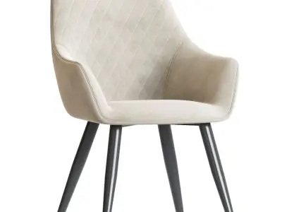 Designstoel4u Ravi dining chair 3D model